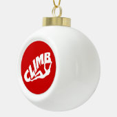 Rock Bouldering Keramische Bal Ornament (Rechts)