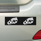 Rock Bouldering, klimmen Bumpersticker (Op auto)