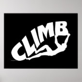 Rock Bouldering Poster (Voorkant)