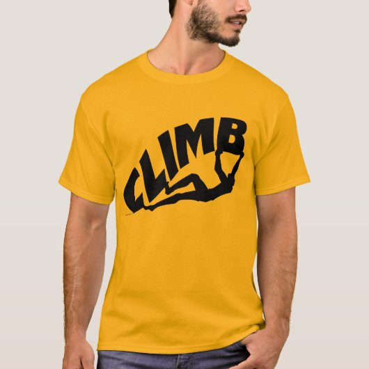 Rock Bouldering T-shirt (Voorkant)