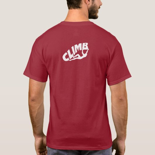 Rock Bouldering T-shirt (Achterkant)