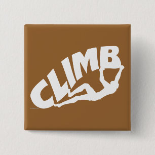 Rock Bouldering Vierkante Button 5,1 Cm