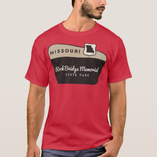 Rock Bridge Memorial State Park Missouri Welkom S T-shirt