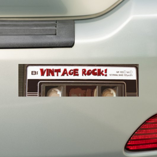 Rock Bumpersticker (Op auto)