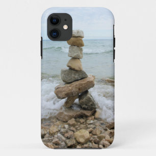 Rock Cairn (Pillar) - Mackinac Island, Michigan Case-Mate iPhone Case