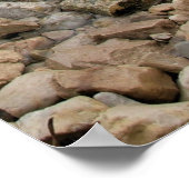 Rock Cairn (Pillar) - Mackinac Island, Michigan Poster (Hoek)