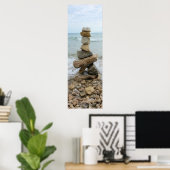 Rock Cairn (Pillar) - Mackinac Island, Michigan Poster (Thuiskantoor)