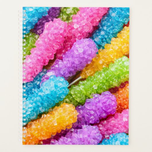 Rock Candy Planner Hoes – Helder Kristal Snoep (Voorkant)