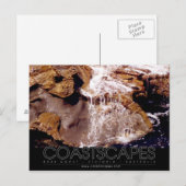 Rock Cascade Photo Briefkaart (Voorkant / Achterkant)