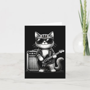 Rock Cat Gitaar spelen Kaart