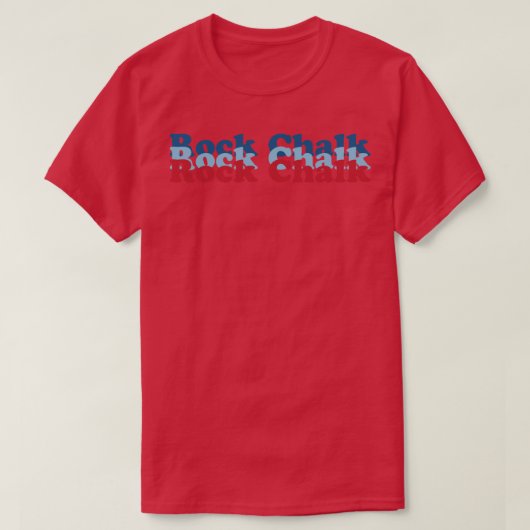 Rock Chalk T-shirt (Design voorkant)