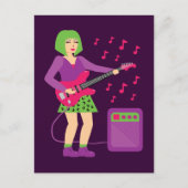Rock Chick Briefkaart (Voorkant)