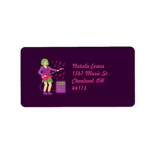 Rock Chick Etiket (Voorkant)