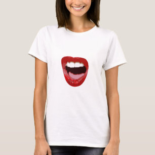 Rock Chick Lips T-shirt