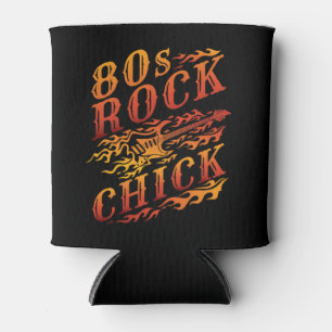 Rock Chick Music Lover Women van 80 s Blikjeskoeler