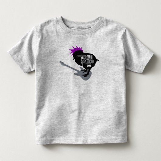 Rock Chick Peuter T Shirt (Voorkant)