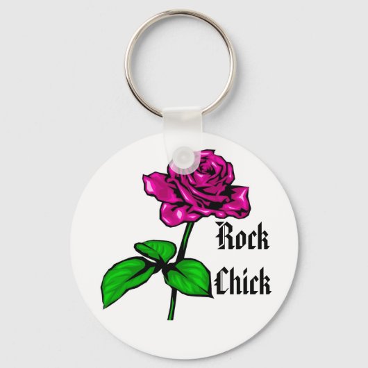 Rock Chick Sleutelhanger (Voorkant)