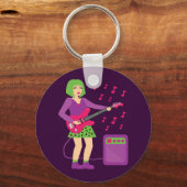 Rock Chick Sleutelhanger (Voorkant)
