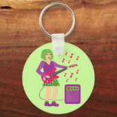 Rock Chick Sleutelhanger (Voorkant)