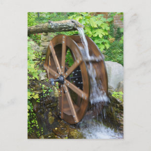 Rock City Water Wheel Briefkaart