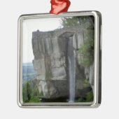Rock City Waterfall Metalen Ornament (Links)