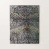 Rock Cliff Wall reflectie in Natuur 2 Legpuzzel (Verticaal)