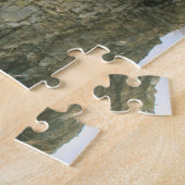 Rock Cliff Wall reflectie in Natuur 3 Legpuzzel (Zijkant)