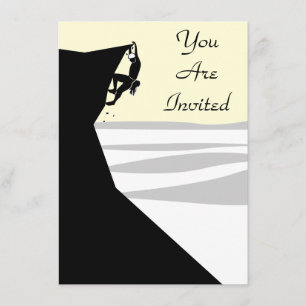 Rock Climate ber 1 Invitation Kaart