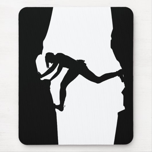 Rock Climate ber Bouldering Mousepad Muismat (Voorkant)