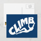 Rock Climate Bouldering Briefkaart (Voorkant / Achterkant)