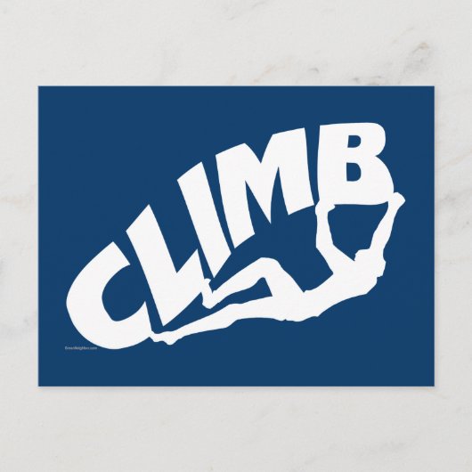Rock Climate Bouldering Briefkaart (Voorkant)