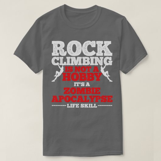 Rock Climate Bouldering Rock T-shirt (Design voorkant)