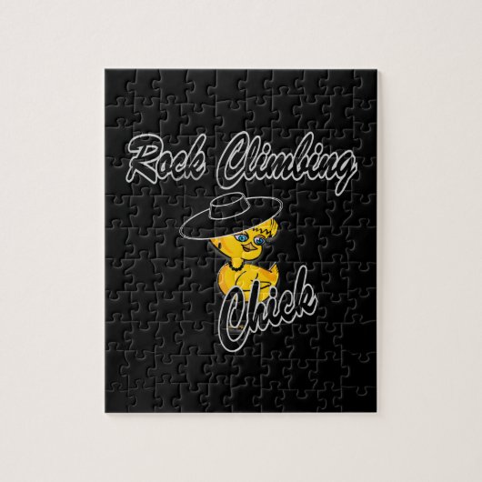 Rock Climate Chick #4 Legpuzzel (Verticaal)