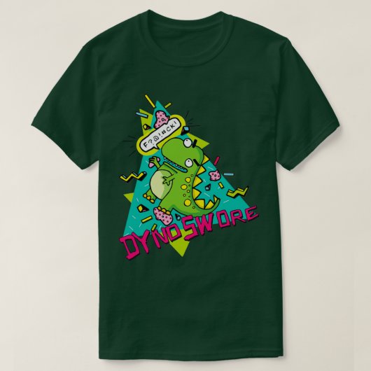 Rock climate Dinosaur Boulder Problem T-shirt (Design voorkant)