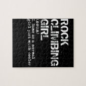 Rock climate Girl Definition Funny Legpuzzel (Horizontaal)