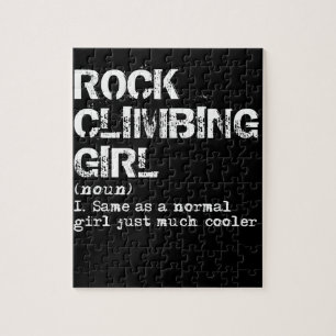 Rock climate Girl Definition Funny Legpuzzel