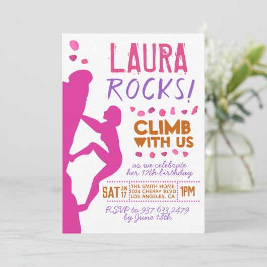 Rock Climate Kaart (Staand voorkant)