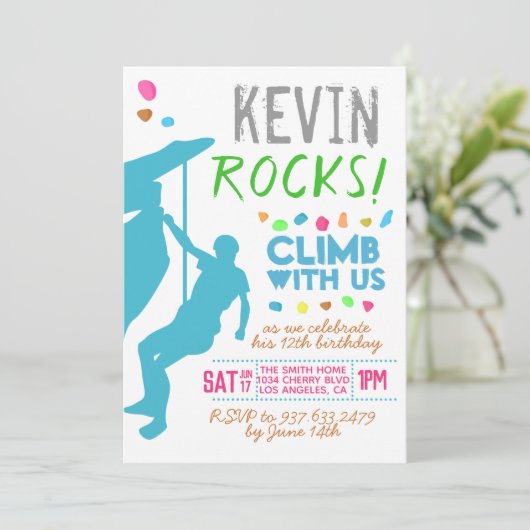 Rock Climate Kaart (Staand voorkant)