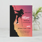 Rock Climate Party Kaart (Staand voorkant)