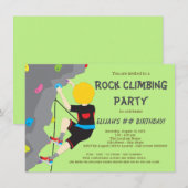 Rock climate party kaart (Voorkant / Achterkant)