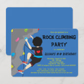 Rock climate party kaart (Voorkant / Achterkant)
