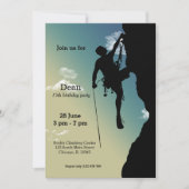 Rock Climate Party Kaart (Voorkant)