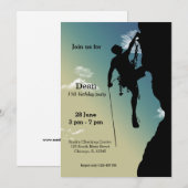 Rock Climate Party Kaart (Voorkant / Achterkant)