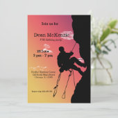 Rock Climate Party Kaart (Staand voorkant)