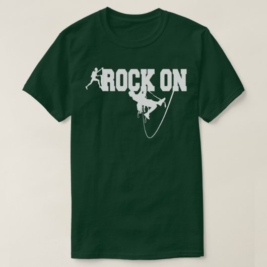 Rock climate rock On Go climate b Rock Mountain T-shirt (Design voorkant)