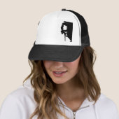 Rock climate Trucker Hat Trucker Pet (In situ)