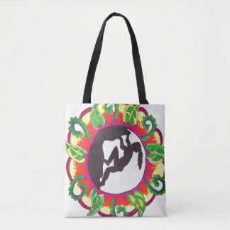 Rock Climate Zen Girl Tote Bag