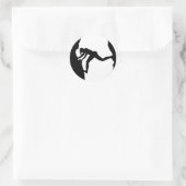Rock Climber Bouldering Sticker (Tas)