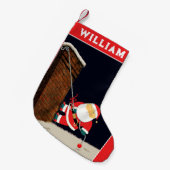 Rock Climber geschenken Kleine Kerstsok (Voorkant (Hangend))