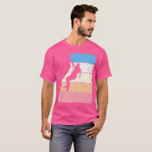 Rock Climber Kostuum Bouldering  Mountain C T-shirt (Voorkant volledig)